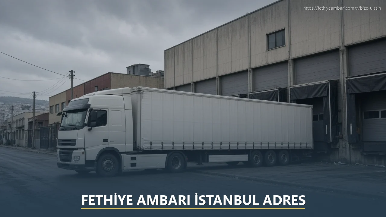 Fethiye Ambarı İstanbul Adres